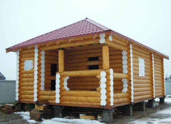Фото Бригада рубщиков построит дом
