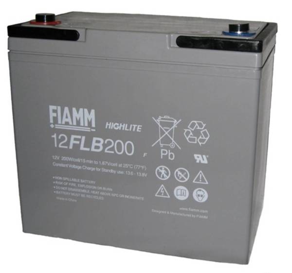 Фото Аккумуляторные батареи FIAMM серии FLB для ИБП / UPS