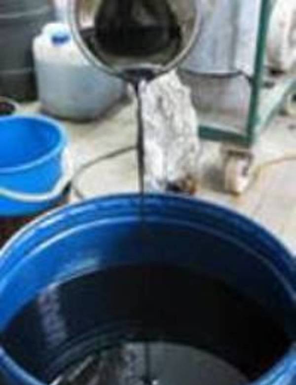 Фото Отработанное масло 40 тонн под сжигание до 5% воды