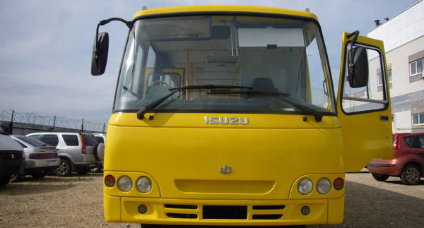 Фото Городские автобусы Isuzu.