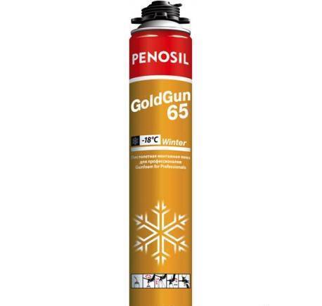 Фото Penosil Gold Gun 65 Winter, 875 ML монтажная пена зимняя