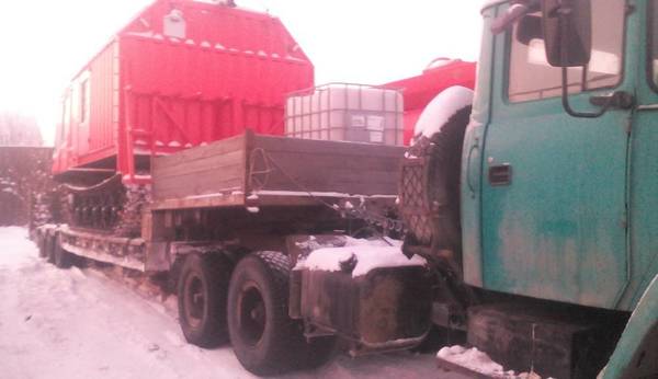 Фото Траловые перевозки с Усть-Кута по зимнику в Якутию