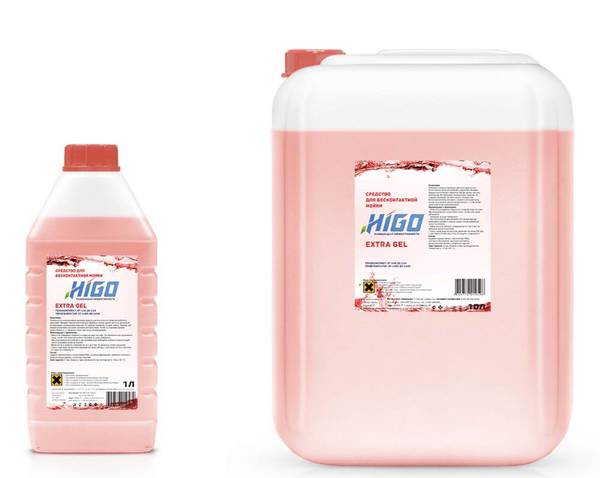 Фото Автошампунь для бесконтактной мойки HIGO Extra Gel (1 кг)