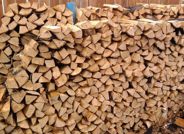 Фото Колотые дрова береза. Доставка
