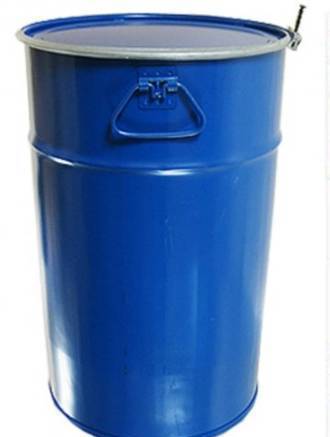 Фото Бочка металлическая Тара с крышкой на обруч, 50 литров