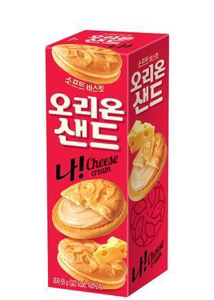 Фото Печенье с сырным кремом "NA" 58 гр. Корея