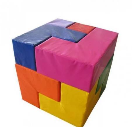 Фото Командная игра "Кубик-рубик" 7 элементов