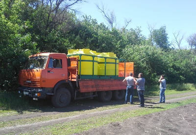 Фото Емкости для перевозки воды "Кассета "