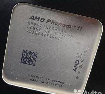 Фото AMD Phenom II X4 960T Black Edition