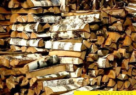 Фото Березовые колотые дрова