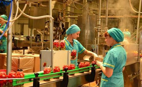 Фото Действующий консервный завод в Белгородской области