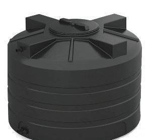 Фото Бак для воды пластиковый ATV 1000 литров (черный) Aquatech