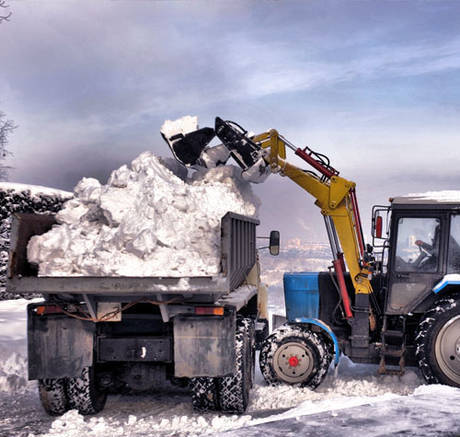 Фото Вывоз строительного мусора, грунта и снега