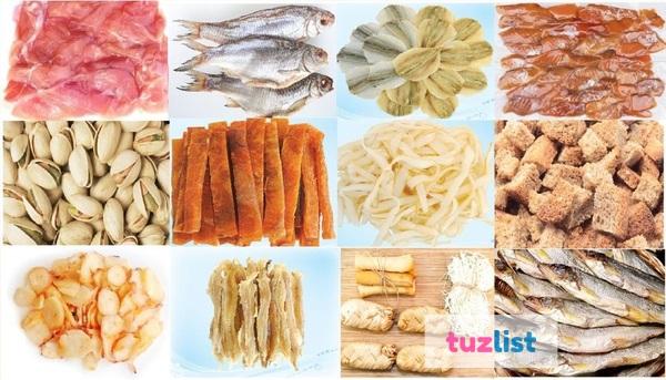 Фото Сушеные морепродукты, вяленая, сушеная рыба, рыбные снеки, закуски к пиву оптом