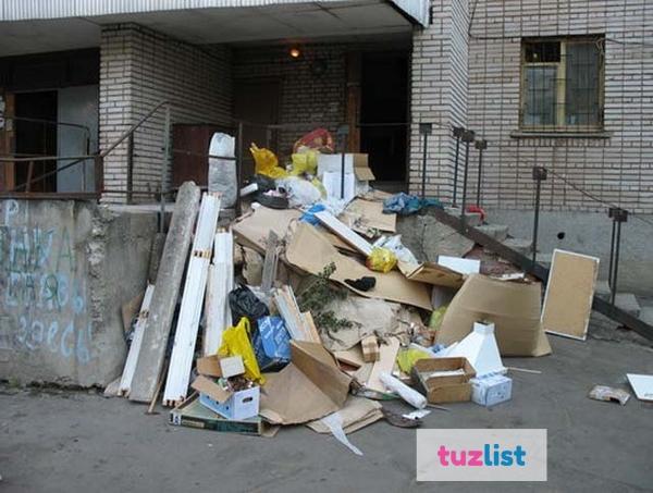 Фото Вывоз строительного мусора с грузчиками