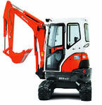 фото Миниэкскаваторы Kubota