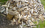 фото Колотые дрова
