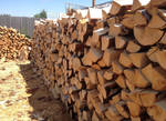 фото Березовые колотые дрова