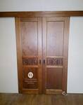 Фото №2 Раздвижная деревянная дверь