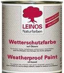 фото Атмосферостойкая краска на основе масла, Leinos Naturfarben