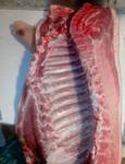 фото Мясо свинины и говядины в полутушах 1 и 2 категории