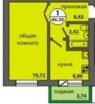 фото Новостройка 40.3 м.кв. в Сенном Темрюкского района, Летний