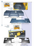 фото Обшивка (обивка) кабины КАМАЗ