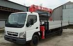 фото Услуги манипулятора Mitsubishi Fuso Canter