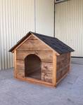 фото Деревянная будка для собаки
