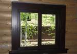 фото Деревянные окна со стеклопакетом