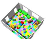 фото Дизайн детской комнаты - Лесная опушка 60м2
