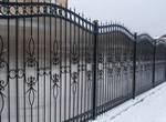 фото Кованный забор, калитка