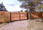 фото Деревянный забор