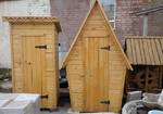 фото Туалет для дачи деревянный