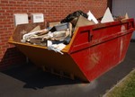 фото Вывоз мусора контейнером (лодочка)