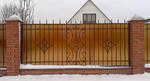 фото Ворота кованые в Кемерово