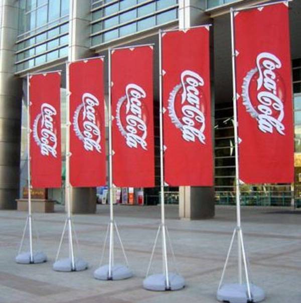 Фото Реклама на флагах в Сочи