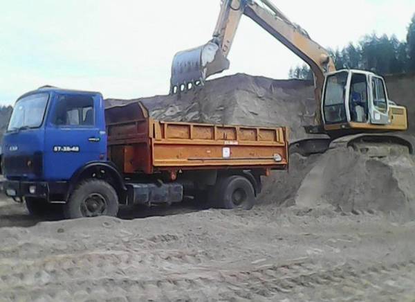 Фото Услуги самосвала Маз до 10 тонн кузов кузов 10.45 куб.м