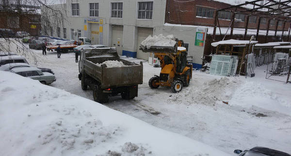Фото Уборка и вывоз снега во Владимире и области
