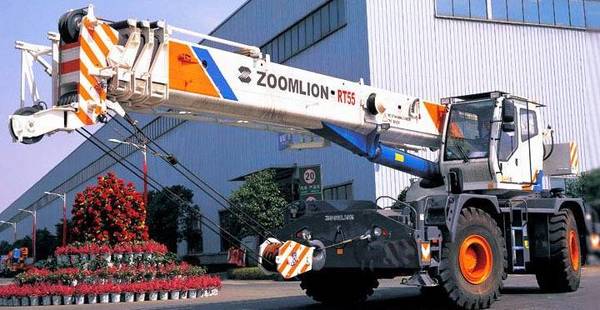 Фото Самоходный кран Zoomlion RT55 г/п 55 тонн