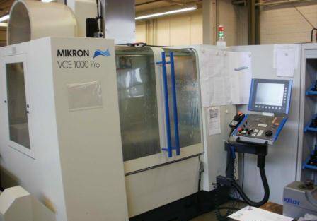 Фото Вертикальный обрабатывающий центр Mikron VCE 1000 Pro