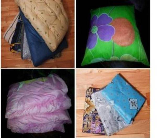 Фото Спальные принадлежности (матрац,подушка,одеяло) эконом класс