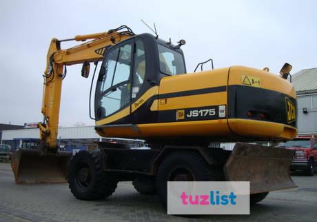 Фото JCB JS175W TIER 2 - колесный экскаватор