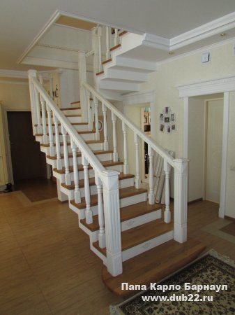 Фото Реставрация деревянных лестниц в Барнауле