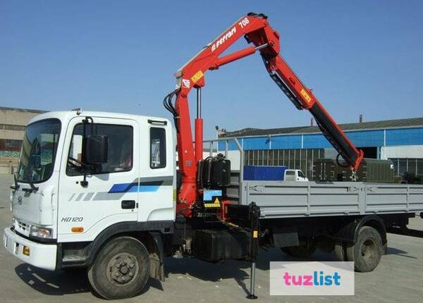 Фото Кран-борт Hyundai HD 120 с КМУ Fassi 155A.22 (Фасси)