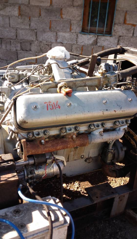 Фото Двигатель Ямз-238 наработка 30м/час с резерва