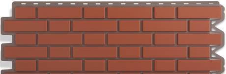 Фото Фасадные панели Панель кирпич клинкерный (красный), 1,22 х 0