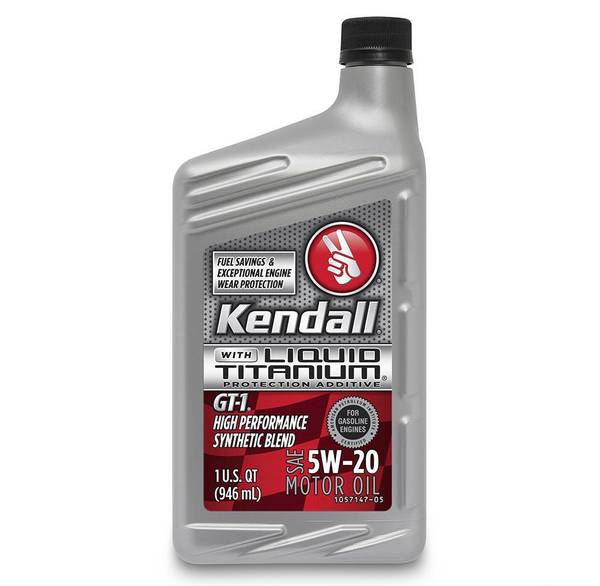 Фото Моторное масло Kendall GT1 HP SB LT 5W20