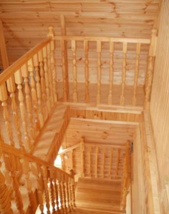 Фото Лестницы деревянные для дома и дачи
