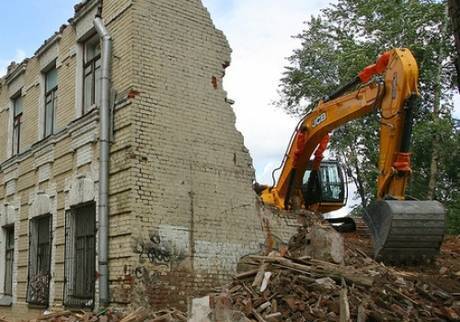 Фото Снос демонтаж зданий